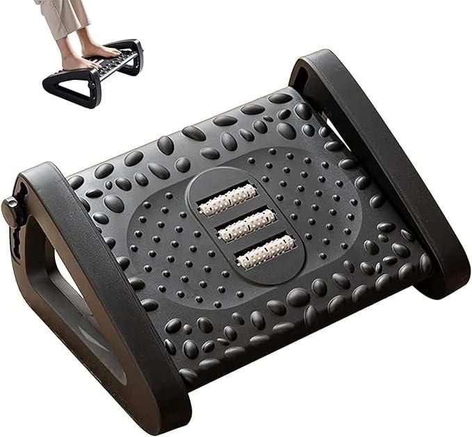 Ergonomic Footrest Massage Stool for Relaxation