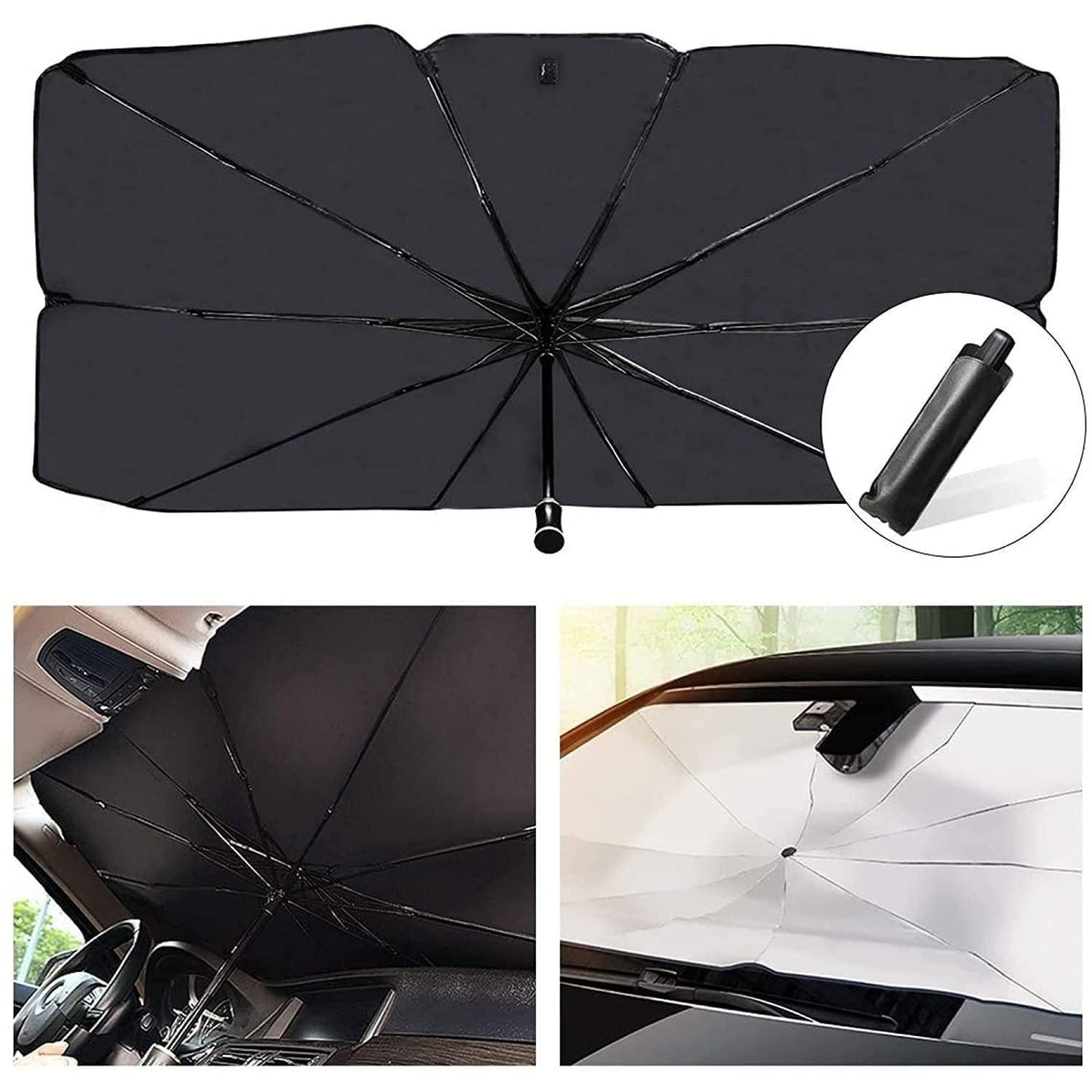 Foldable Car Sunshade Windshield Umbrella