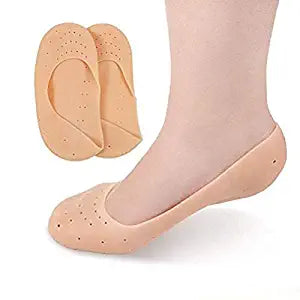 Silicone Foot Protector Socks for Heel Cracks and Moisturizing