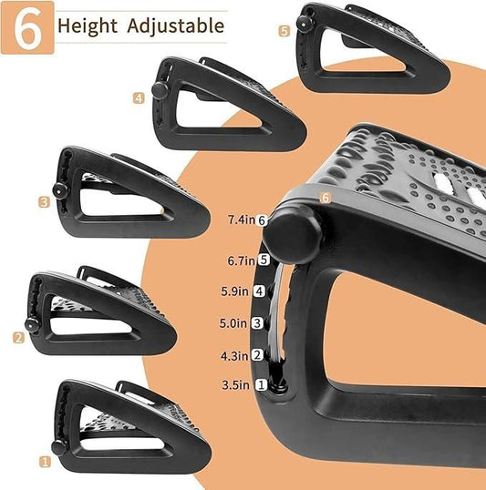 Ergonomic Footrest Massage Stool for Relaxation