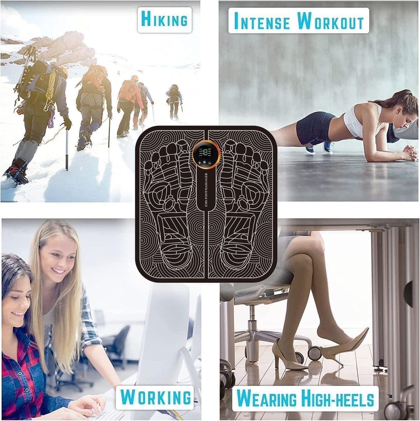 EMS Vibrating Foot Massage Pad